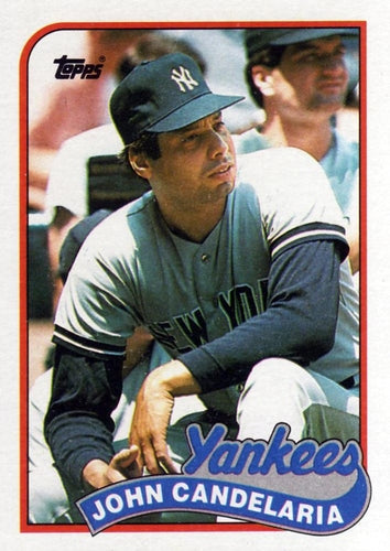 #285 John Candelaria - New York Yankees - 1989 Topps Baseball
