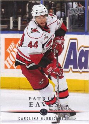 #285 Patrick Eaves - Carolina Hurricanes - 2008-09 Upper Deck Hockey