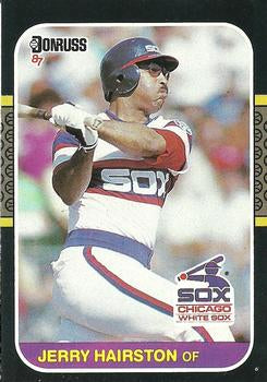 #285 Jerry Hairston - Chicago White Sox - 1987 Donruss Baseball