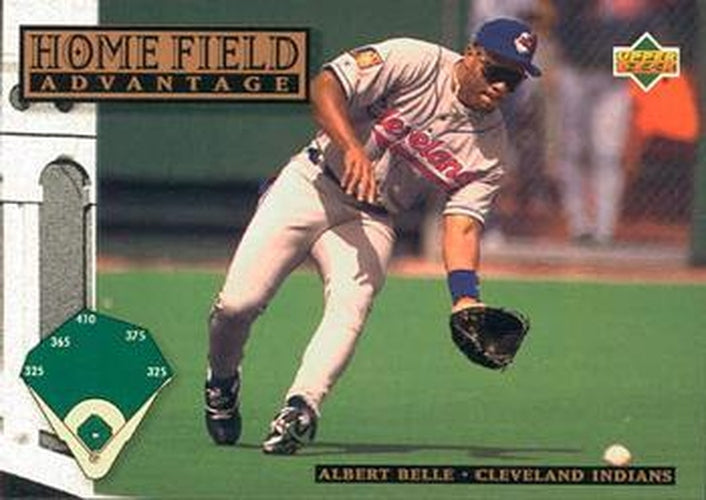 #285 Albert Belle - Cleveland Indians - 1994 Upper Deck Baseball