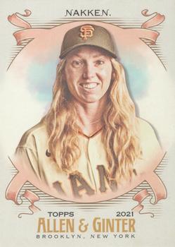 #285 Alyssa Nakken - San Francisco Giants - 2021 Topps Allen & Ginter Baseball