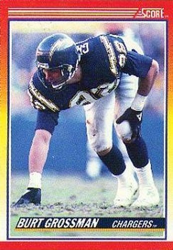 #285 Burt Grossman - San Diego Chargers - 1990 Score Football