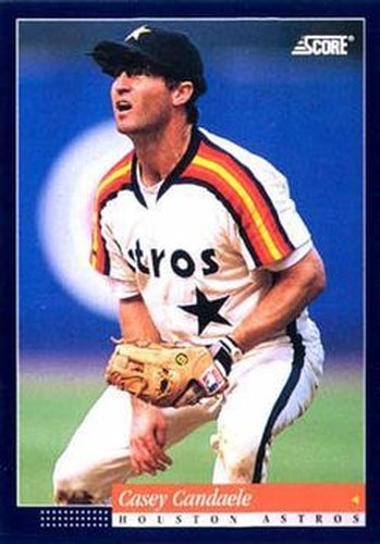 #285 Casey Candaele - Houston Astros -1994 Score Baseball