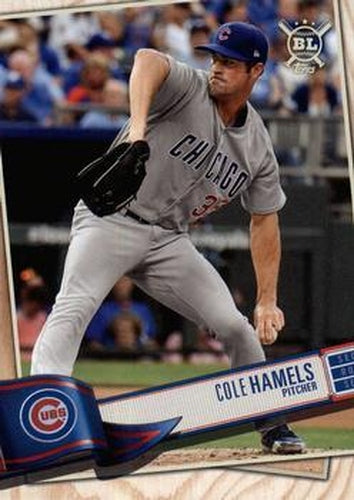 #285 Cole Hamels - Chicago Cubs - 2019 Topps Big League Baseball