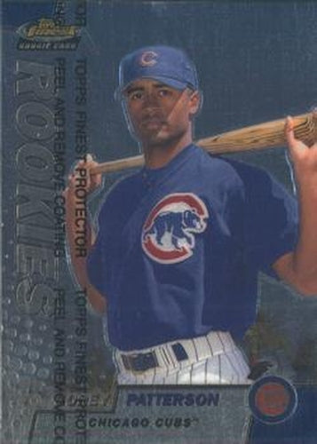 #285 Corey Patterson - Chicago Cubs - 1999 Finest Baseball