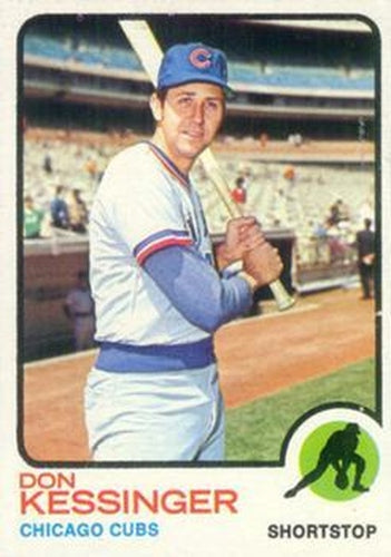 #285 Don Kessinger - Chicago Cubs - 1973 Topps Baseball