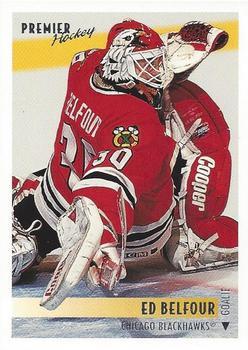 #285 Ed Belfour - Chicago Blackhawks - 1994-95 Topps Premier Hockey