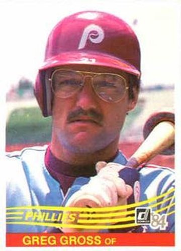 #285 Greg Gross - Philadelphia Phillies - 1984 Donruss Baseball