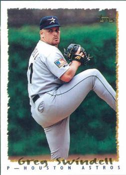 #285 Greg Swindell - Houston Astros - 1995 Topps Baseball