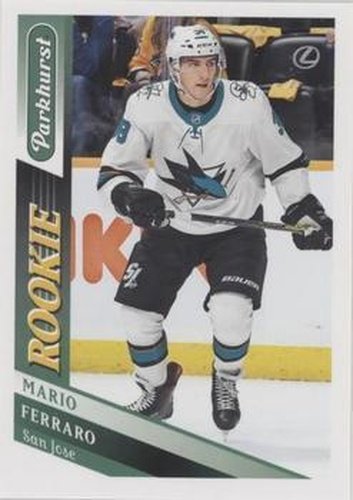 #285 Mario Ferraro - San Jose Sharks - 2019-20 Parkhurst Hockey