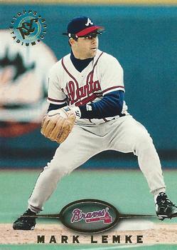 #285 Mark Lemke - Atlanta Braves - 1995 Stadium Club Baseball