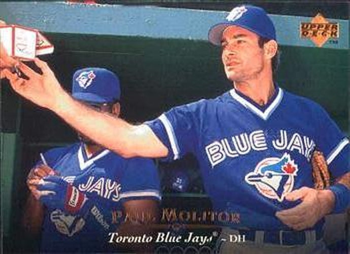 #285 Paul Molitor - Toronto Blue Jays - 1995 Upper Deck Baseball