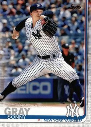 #285 Sonny Gray - New York Yankees - 2019 Topps Baseball