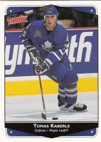 #285 Tomas Kaberle - Toronto Maple Leafs - 1999-00 Upper Deck Victory Hockey