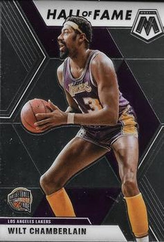 #285 Wilt Chamberlain - Los Angeles Lakers - 2019-20 Panini Mosaic Basketball