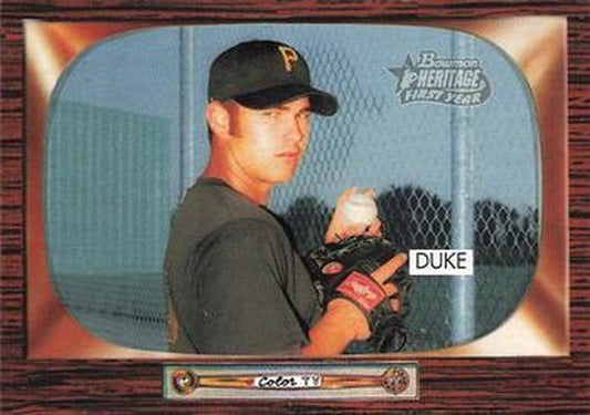 #285 Zach Duke - Pittsburgh Pirates - 2004 Bowman Heritage Baseball