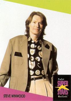 #285 Steve Winwood - 1991 Pro Set SuperStars MusiCards