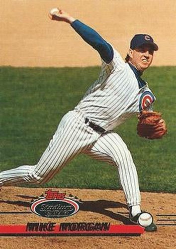 #285 Mike Morgan - Chicago Cubs - 1993 Stadium Club Baseball