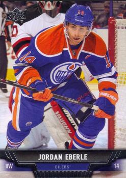#285 Jordan Eberle - Edmonton Oilers - 2013-14 Upper Deck Hockey