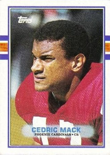 #285 Cedric Mack - Phoenix Cardinals - 1989 Topps Football