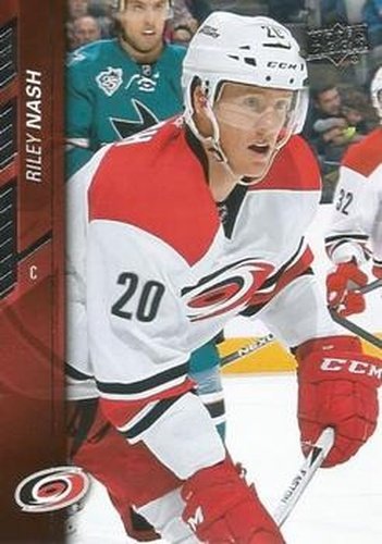 #285 Riley Nash - Carolina Hurricanes - 2015-16 Upper Deck Hockey