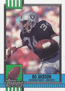 #285 Bo Jackson - Los Angeles Raiders - 1990 Topps Football