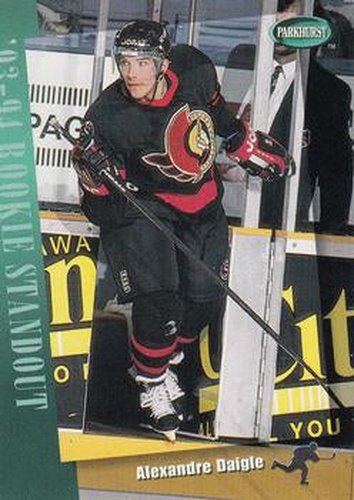 #285 Alexandre Daigle - Ottawa Senators - 1994-95 Parkhurst Hockey