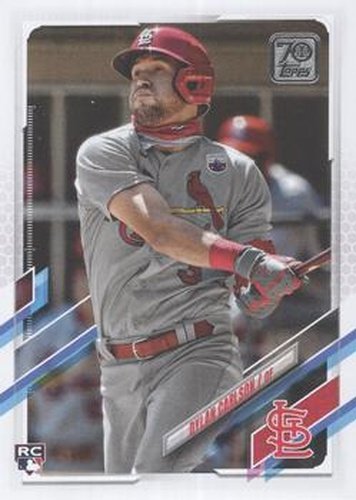 #285 Dylan Carlson - St. Louis Cardinals - 2021 Topps Baseball