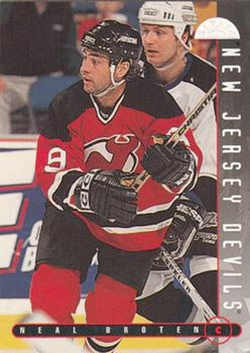 #286 Neal Broten - New Jersey Devils - 1995-96 Leaf Hockey