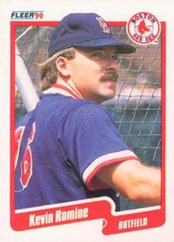 #286 Kevin Romine - Boston Red Sox - 1990 Fleer USA Baseball