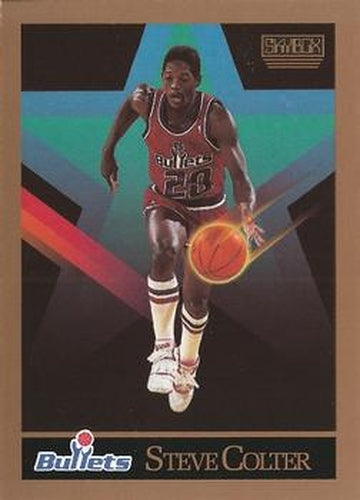 #286 Steve Colter - Washington Bullets - 1990-91 SkyBox Basketball