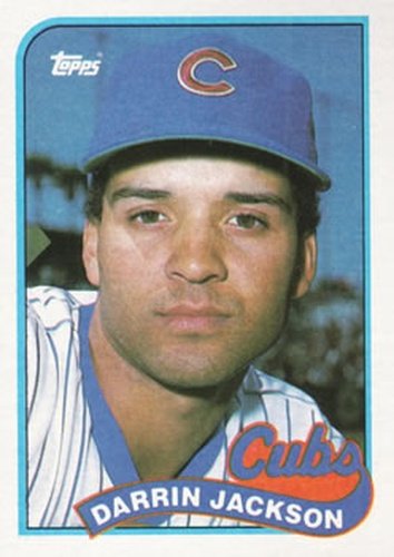#286 Darrin Jackson - Chicago Cubs - 1989 Topps Baseball