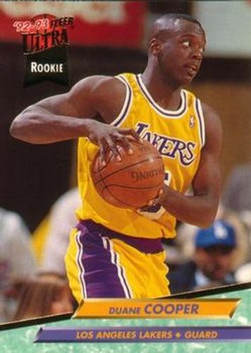 #286 Duane Cooper - Los Angeles Lakers - 1992-93 Ultra Basketball
