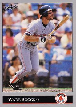 #286 Wade Boggs - Boston Red Sox - 1992 Leaf Baseball
