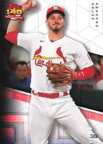 #286 Nolan Arenado - St. Louis Cardinals - 2021 Topps Archives Baseball