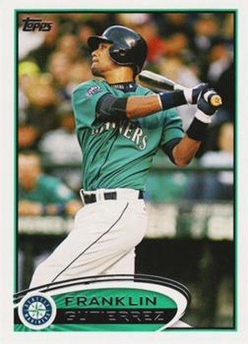 #286 Franklin Gutierrez - Seattle Mariners - 2012 Topps Baseball