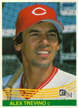 #286 Alex Trevino - Cincinnati Reds - 1984 Donruss Baseball