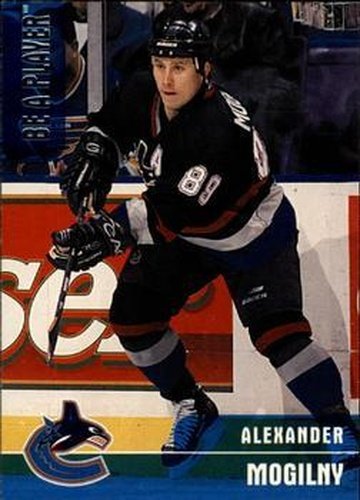#286 Alexander Mogilny - Vancouver Canucks - 1999-00 Be a Player Memorabilia Hockey