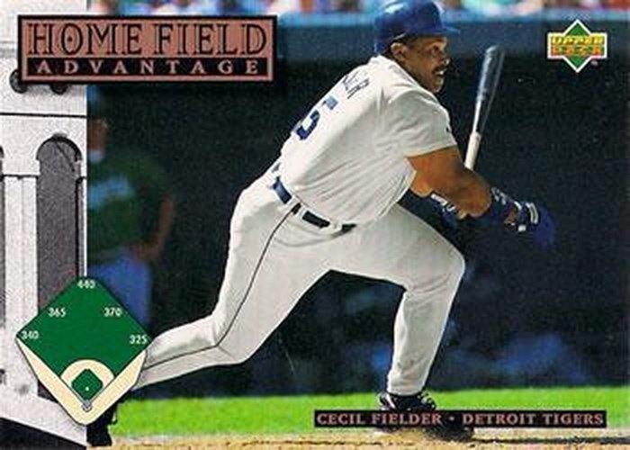 #286 Cecil Fielder - Detroit Tigers - 1994 Upper Deck Baseball
