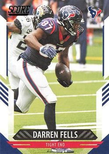 #286 Darren Fells - Houston Texans - 2021 Score Football