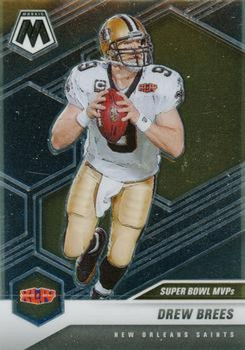 #286 Drew Brees - New Orleans Saints - 2021 Panini Mosaic Football
