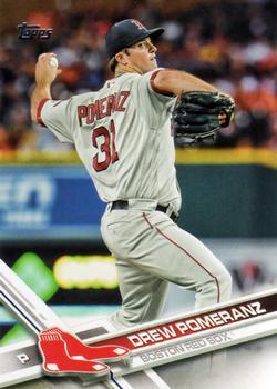 #286 Drew Pomeranz - Boston Red Sox - 2017 Topps Baseball