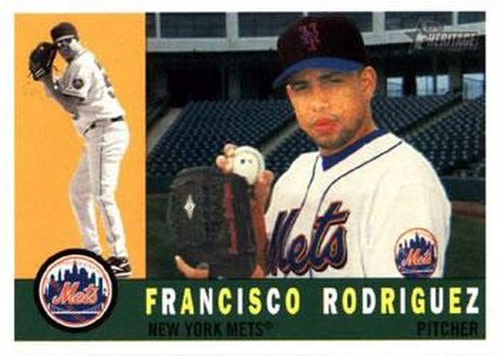 #286 Francisco Rodriguez - New York Mets - 2009 Topps Heritage Baseball