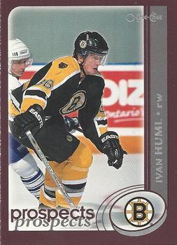 #286 Ivan Huml - Boston Bruins - 2002-03 O-Pee-Chee Hockey