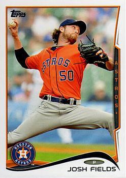 #286 Josh Fields - Houston Astros - 2014 Topps Baseball
