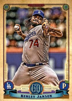 #286 Kenley Jansen - Los Angeles Dodgers - 2019 Topps Gypsy Queen Baseball
