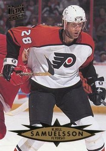 #286 Kjell Samuelsson - Philadelphia Flyers - 1995-96 Ultra Hockey