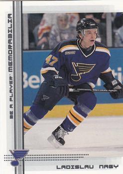 #286 Ladislav Nagy - St. Louis Blues - 2000-01 Be a Player Memorabilia Hockey