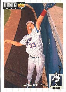 #286 Larry Walker - Montreal Expos - 1994 Collector's Choice Baseball