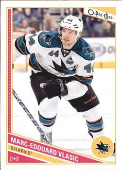 #286 Marc-Edouard Vlasic - San Jose Sharks - 2013-14 O-Pee-Chee Hockey